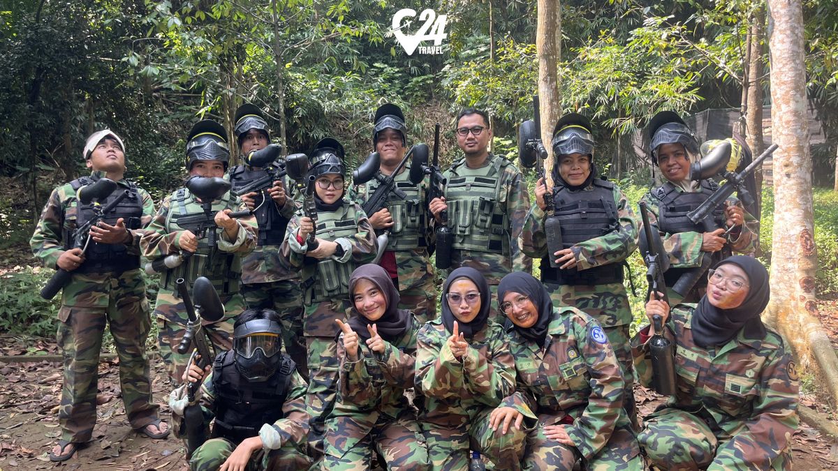 paint ball outbound bogor