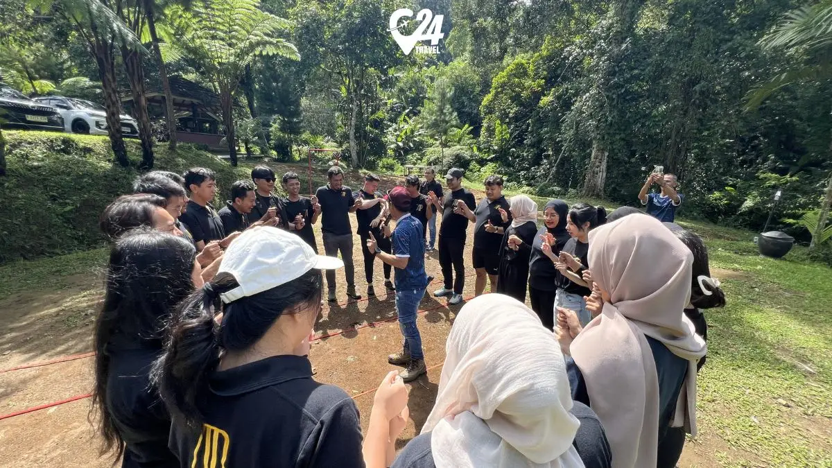 treasure hunt amazing race game outbound bogor