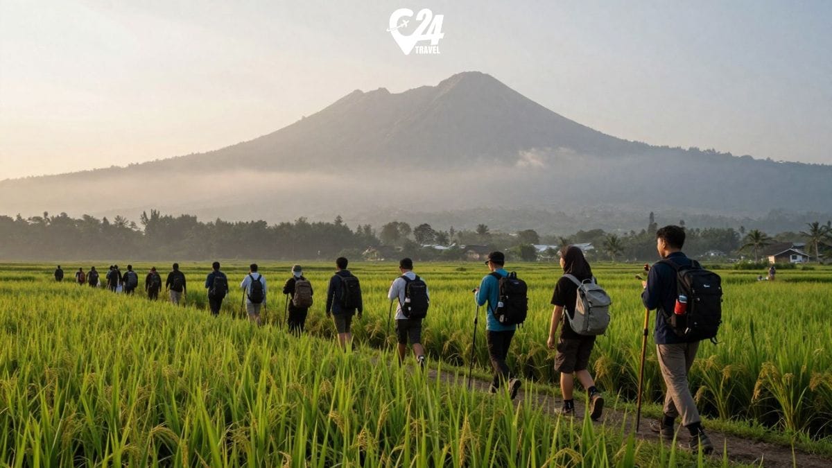 trekking di sentul bogor
