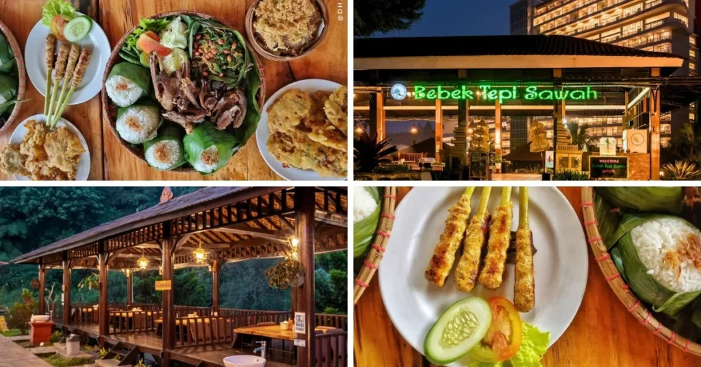 bebek tepi sawah sentul